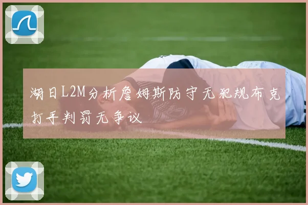 湖日L2M分析詹姆斯防守无犯规布克打手判罚无争议